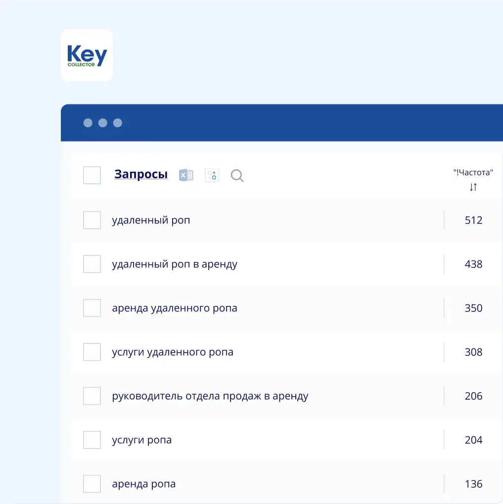 SEO-продвижение лендинга услуги РОПа «CRMPROGRESS»